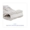 Boardwalk 1.25 in Looped-End Wet Mop, White, Cotton, PK12, BWK4024CCT BWK4024CCT - alternate 2